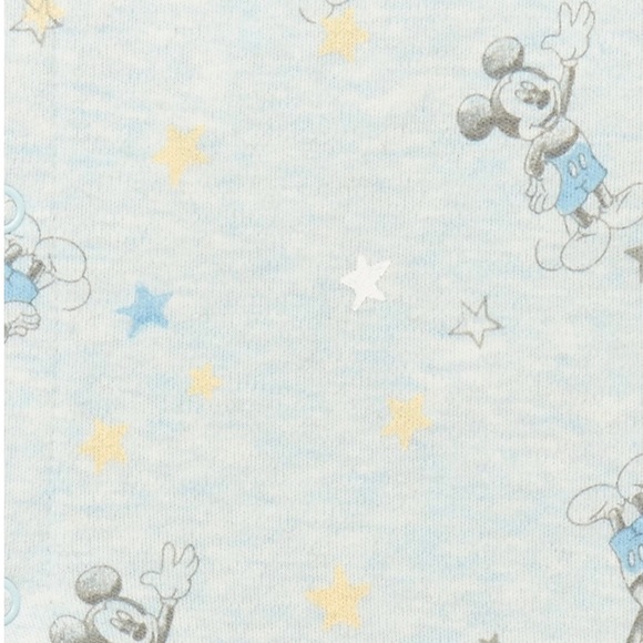 Mickey Mouse Baby Boys’ Sleep n’ Play Pajamas - Picture 2 of 2
